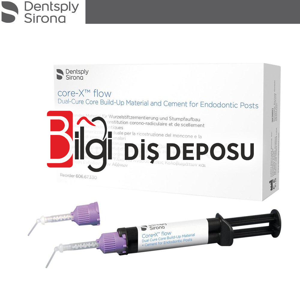 Dentsply-Sirona Core-X Flow Kor Meteryali Set - Bilgi Diş Deposu