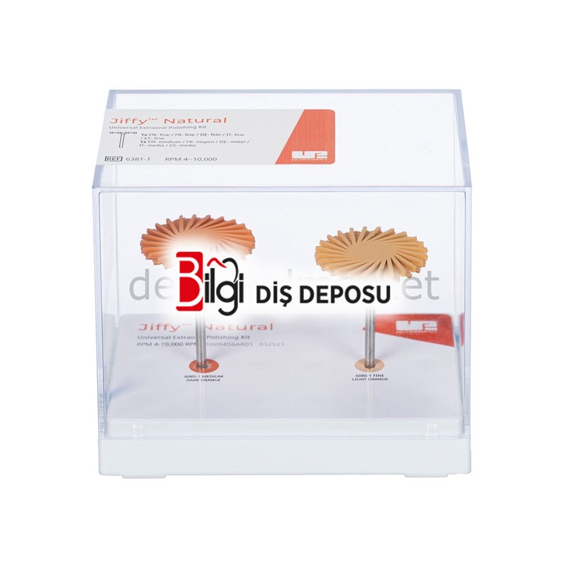 Jiffy Natural Extra-Oral Ceramic Polishing Kit