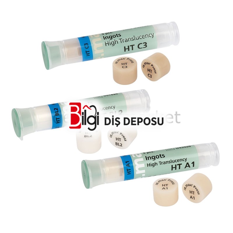 Ips e.max Press HT 5 Adet - Lityum Disilikat