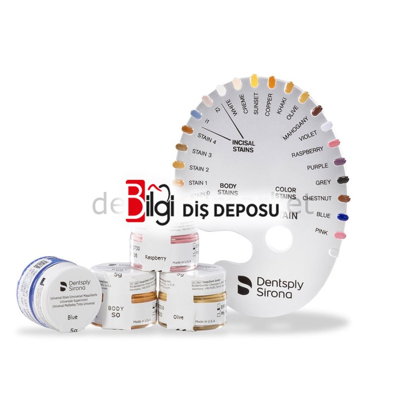 Celtra Universal Stain ve Overglaze Büyük Set