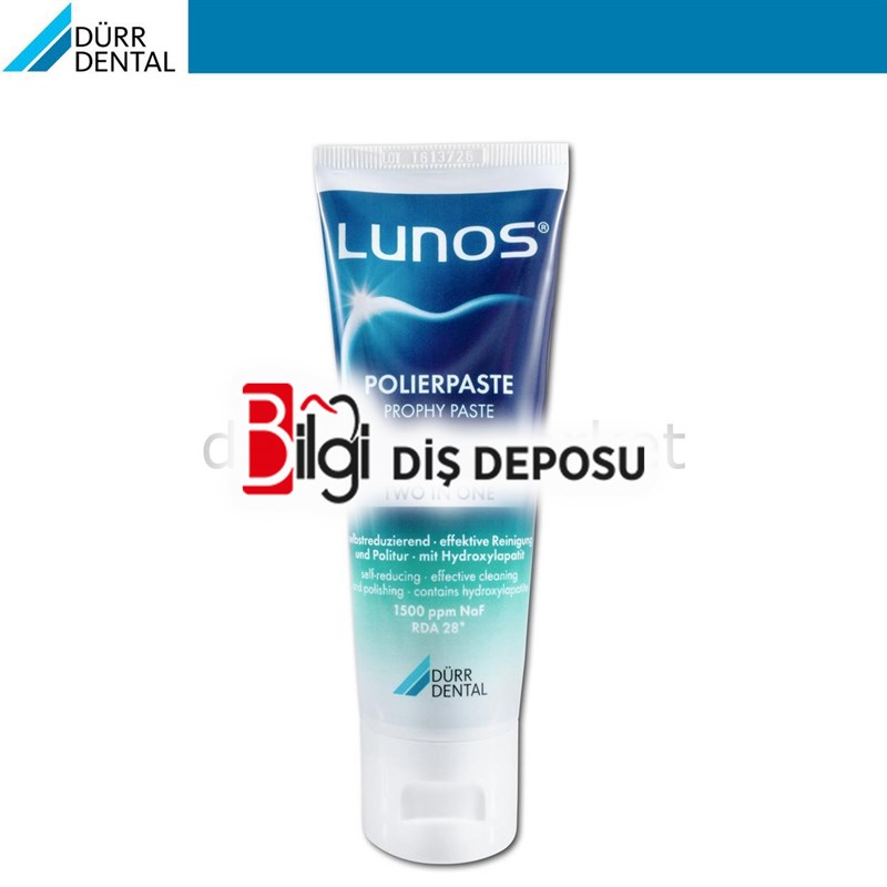 Lunos Two in One Florürlü Polisaj Pastası 100gr