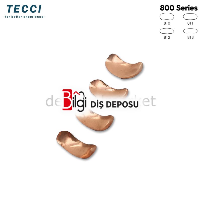 Tecci Bölgesel Matrix Bandı - Bakır  -  800 Seri
