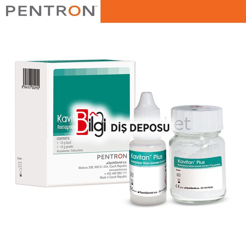 Kavitan Plus Radiopaque Camiyonomer Dolgu