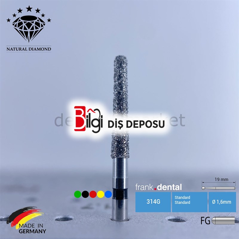 Doğal Elmas Frez - Aeratör - 850 - Konik - 5 Adet