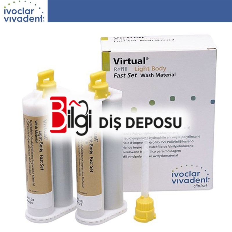 Virtual Refil 2*50 ml  II.Ölçü - Extra Light Body