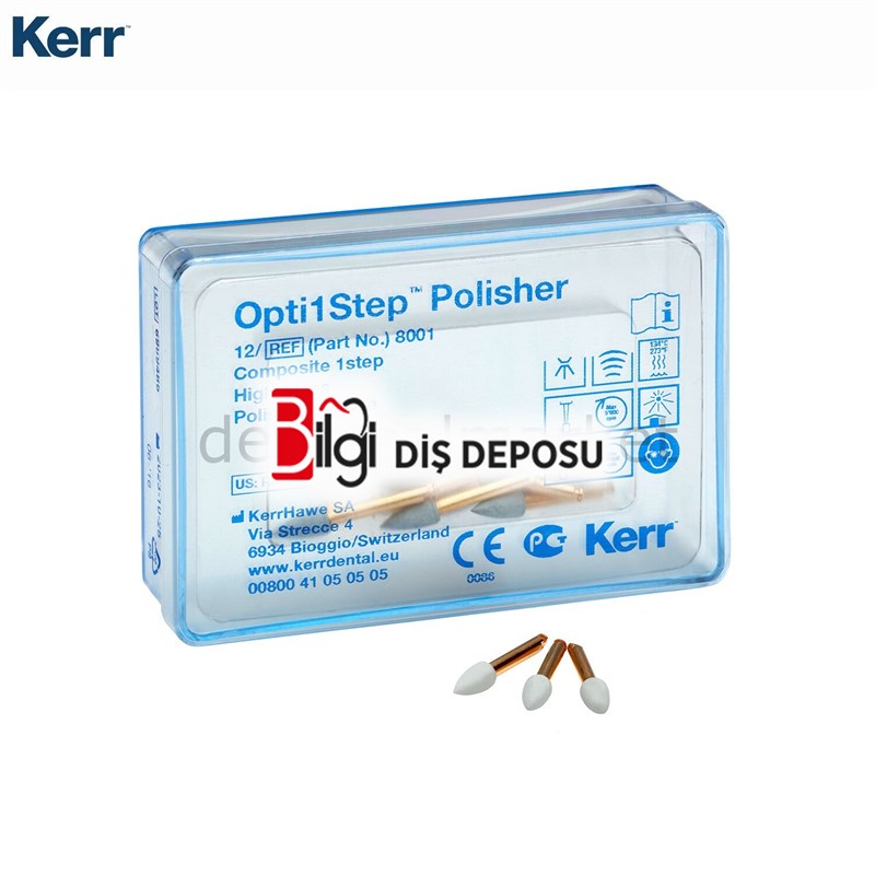 Opti1Step Kompozit Bitim ve Cila Lastiği - 12 'li Alev