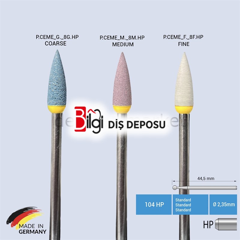 Seramik ve Metal İçin Cila Lastiği - SET