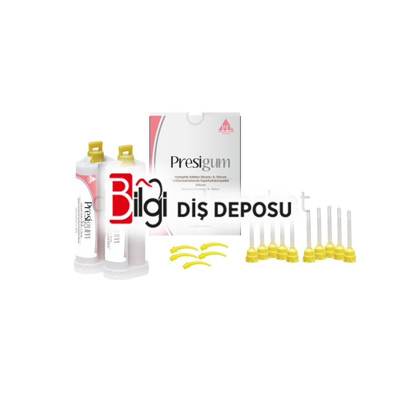 Presigum Light Silikon 2x50 ml 2.ölçü