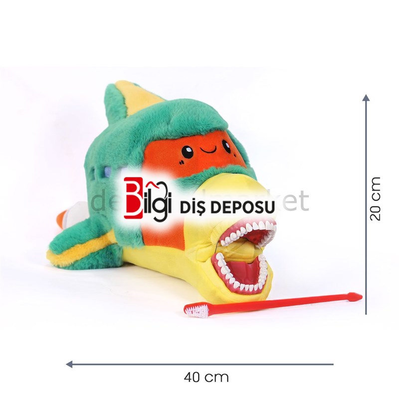 Yeşil Roket Uçağı - Diş Fırçalama Eğitim Modeli