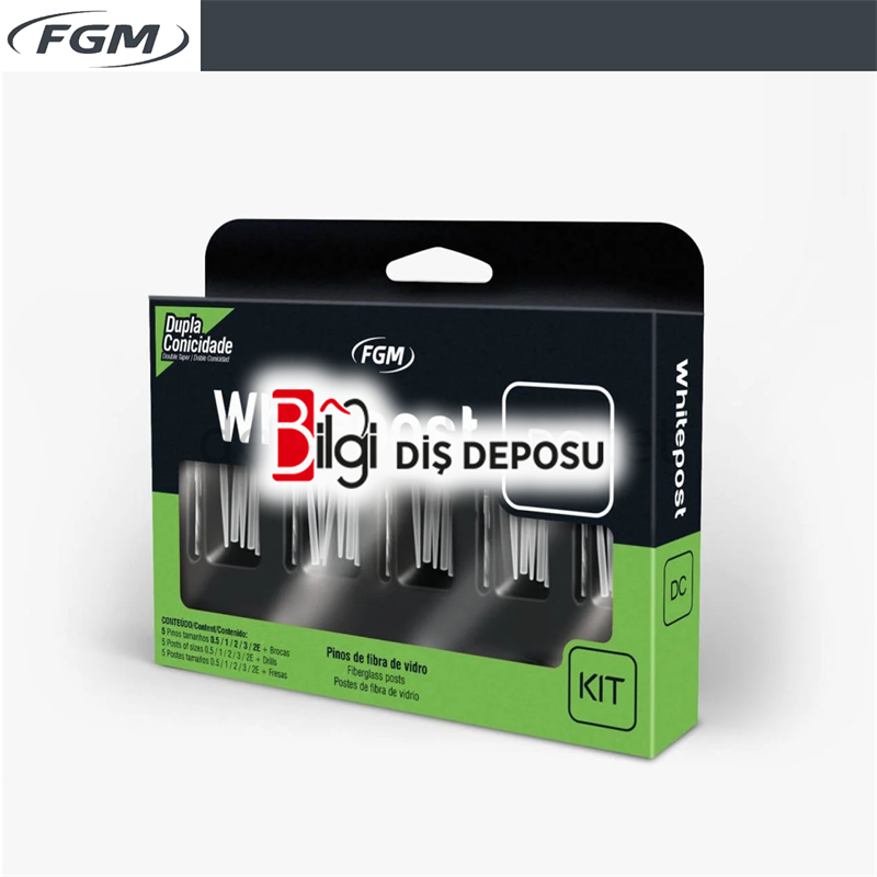 Whitepost DC Fiber Post 25'li Kit