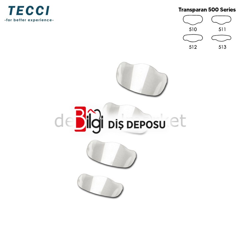 Tecci Bölgesel Matrix Bandı - Transparan - 500 Seri