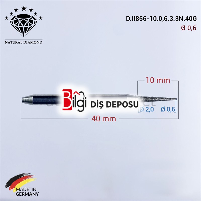 Imes Icore Wieland Elmas Cad Cam Drill 0,6 mm
