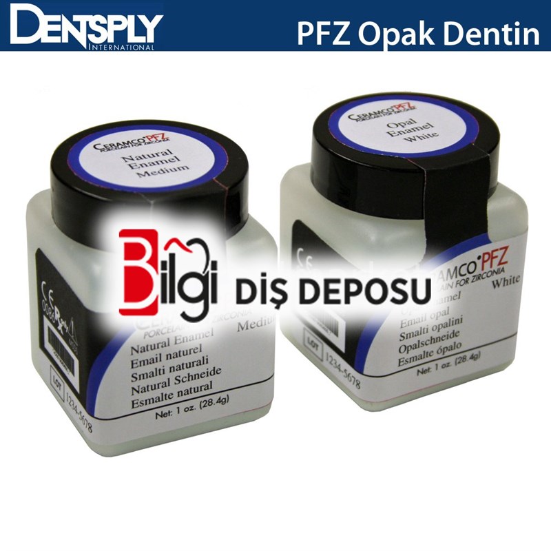Ceramco PFZ Zirkonyum Tozu - Opak Dentin 28,4 gr