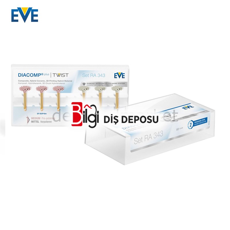 Diacomp Plus Twist Kompozit Cila Diski Set - RA343