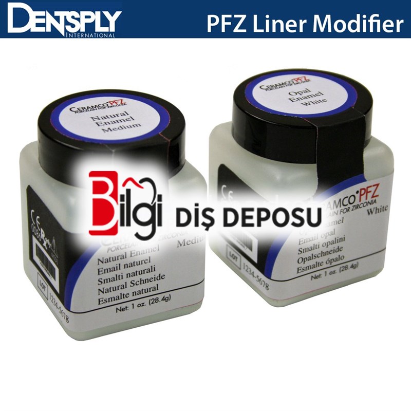 Ceramco PFZ Zirkonyum Tozu- Liner Modifier 28,4 gr