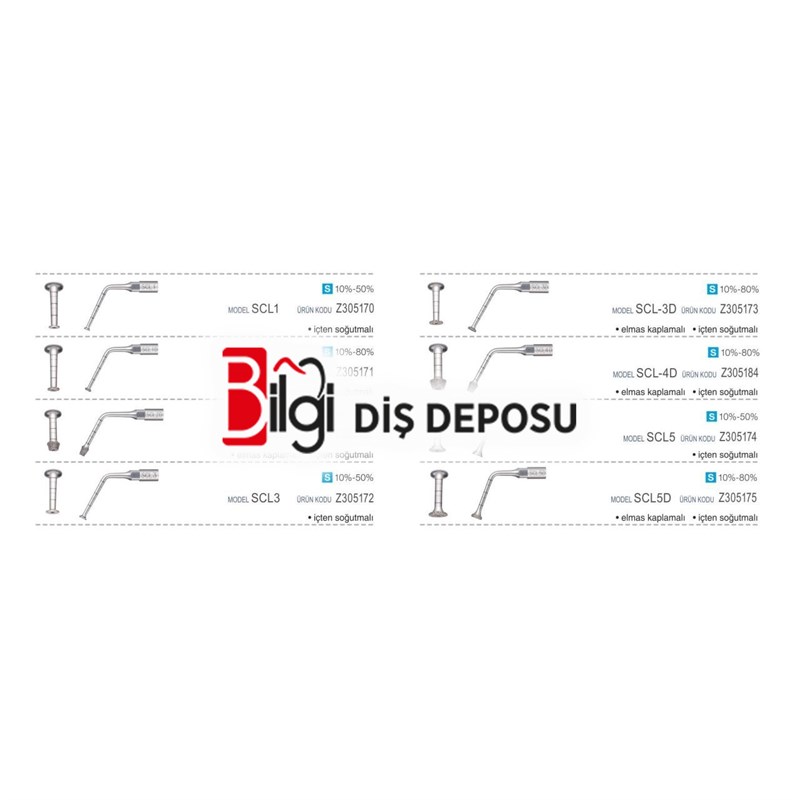 Piezo Cerrahi Uçları - Socket Lift Uçları
