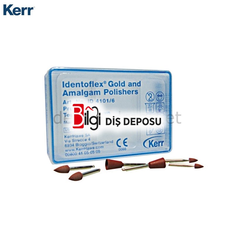 İdentoflex Metal Cila Lastiği Asorti - 6 Adet