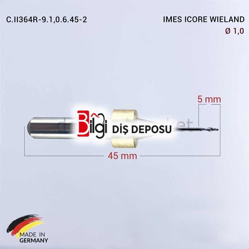 Imes Icore Wieland Cad Cam Drill 1,0 mm