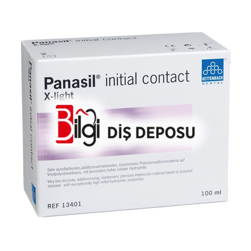 Panasil İnital Contact 2x50 ml A Tipi Silikon 2.ölçü