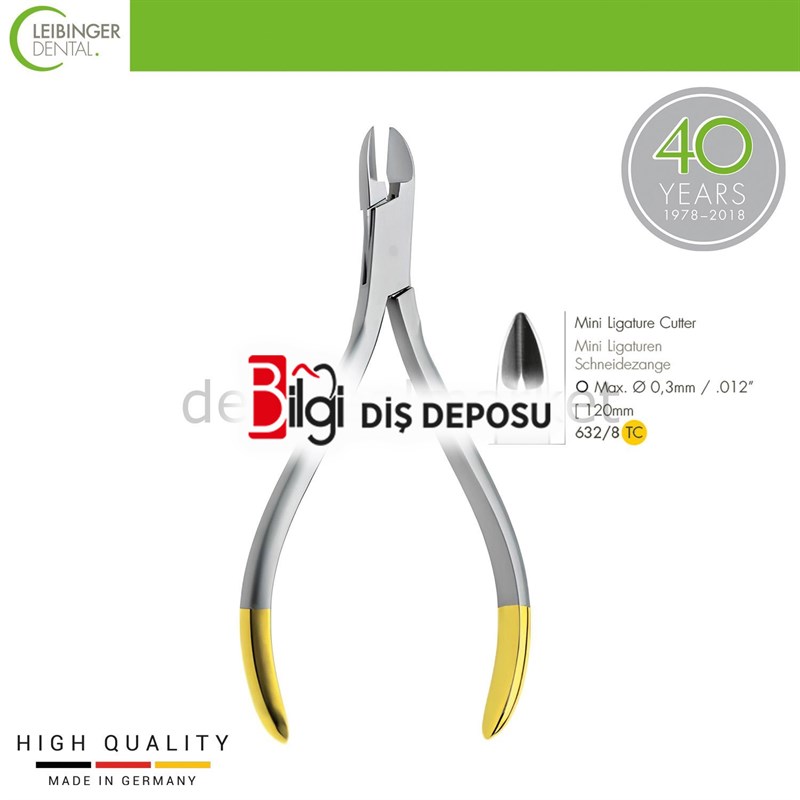 Orthodontik Pens - Ligature Cutter Mini TC - 120 mm