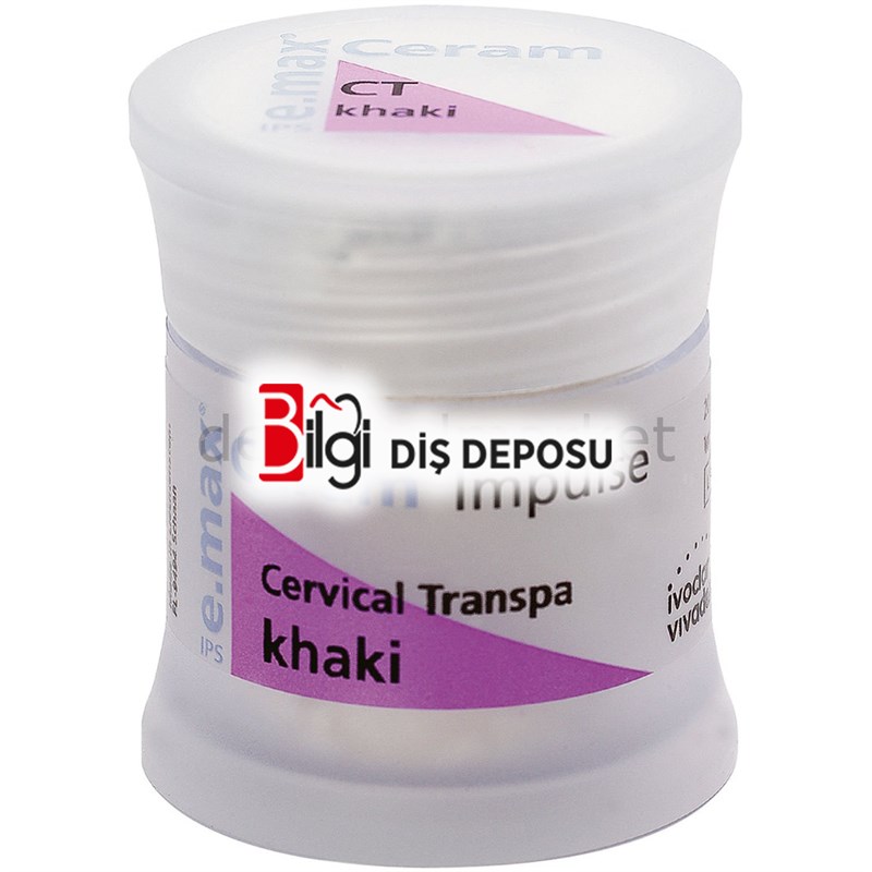 IPS e.max Ceram Cervical  Transpa 20gr - Zirkon Üstü Porselen Tozu