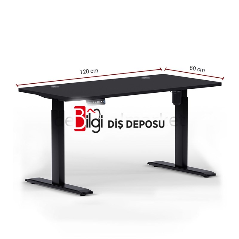 O-Flex Elektrikli Yüksekliği Ayarlanabilir Ergonomik Masa - 120*60 cm