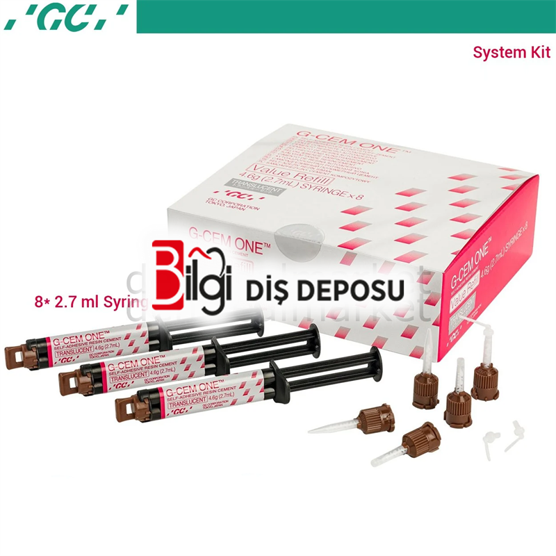 G-Cem ONE Value Refil - Self Adhesive Rezin Siman 8*4,6 gr