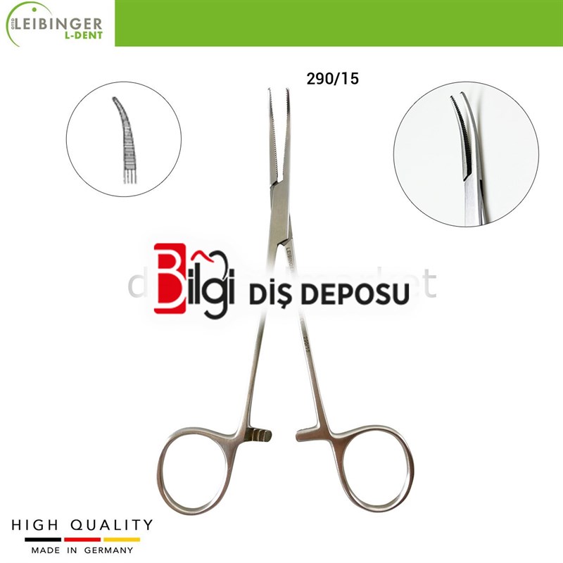 Halstead Mosquito Hemostatik Pens Forceps Eğri
