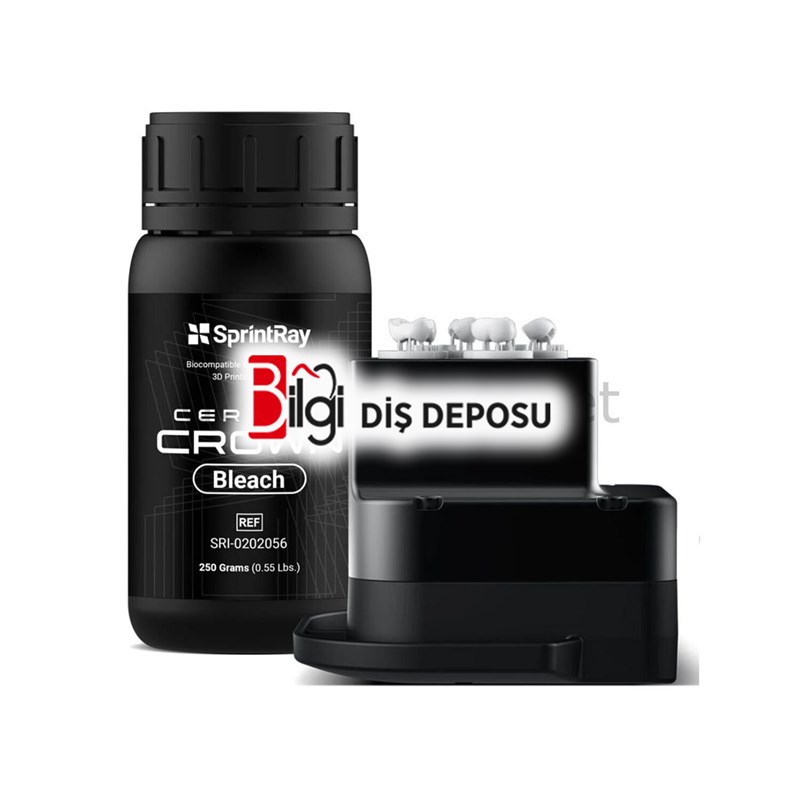 Ceramic Crown 3D Yazıcı Seramik Daimi Reçine 250gr