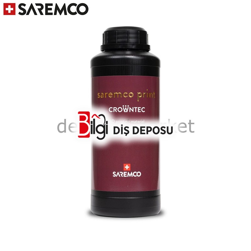 Saremco Print-Crowntec Daimi Kompozit 3D Yazıcı Reçinesi 500 gr - A3***