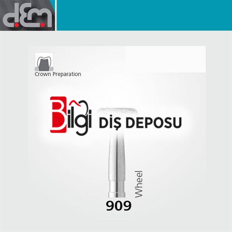 DX Sentetik Elmas Frez - 909 - Tekerlek - 2 Adet
