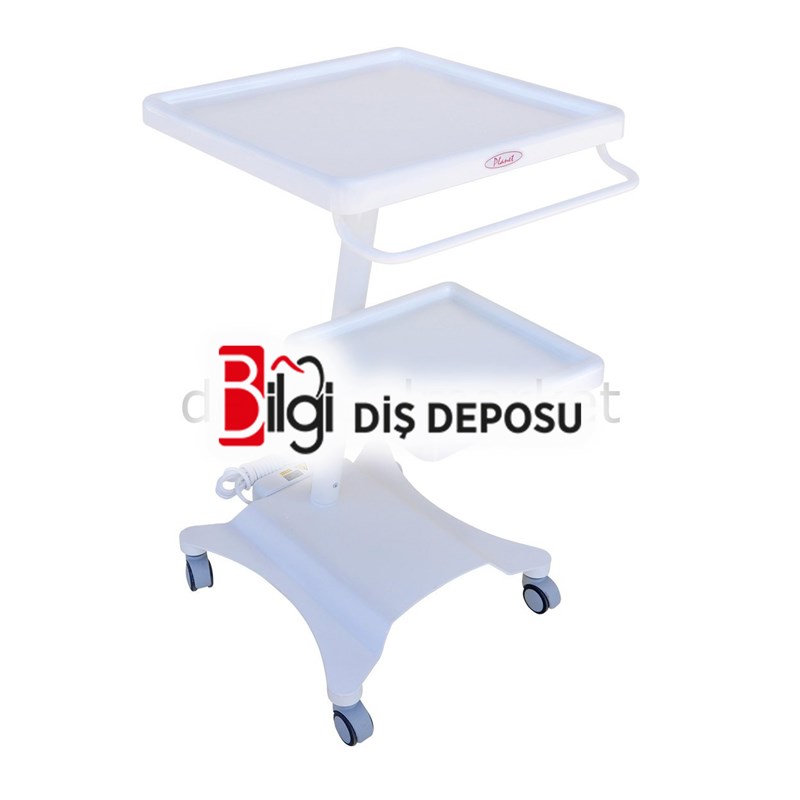 Hareketli Sehpa - Tedavi Troleyi - İmplant Sehpası - 3K