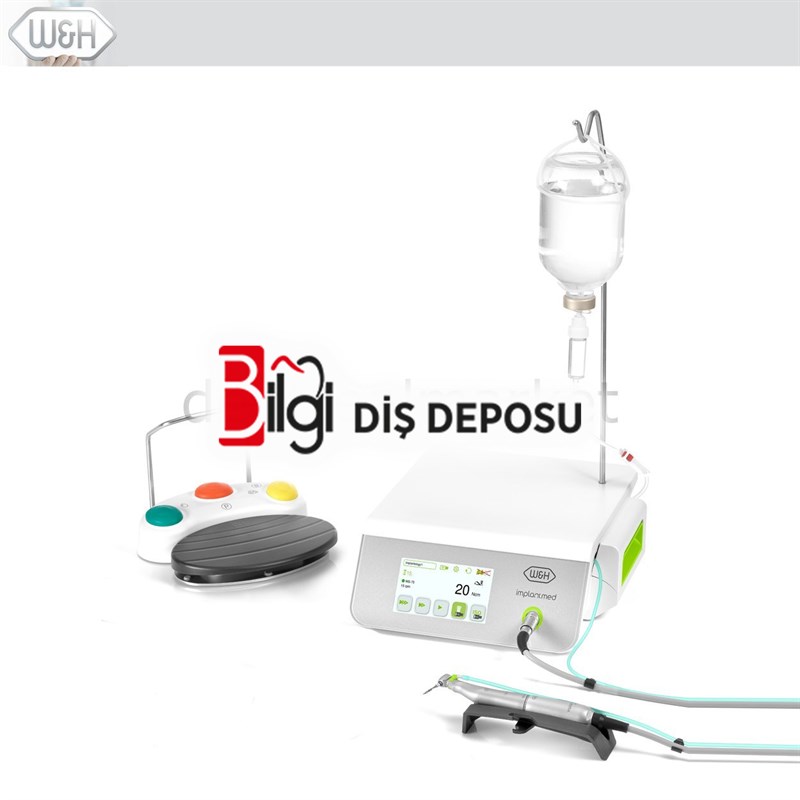 İmplantmed Plus Fizyodispanser & Işıksız Anguldurva  & Kablolu Pedal ***