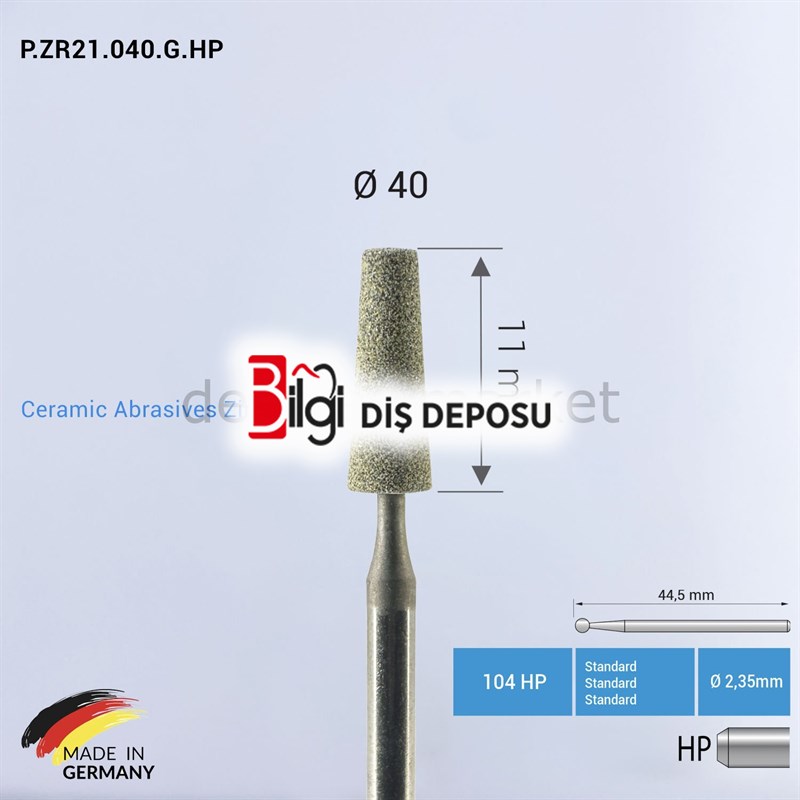 Zirkon & Seramik Abrasive - P.ZR21 - Ø40 mm