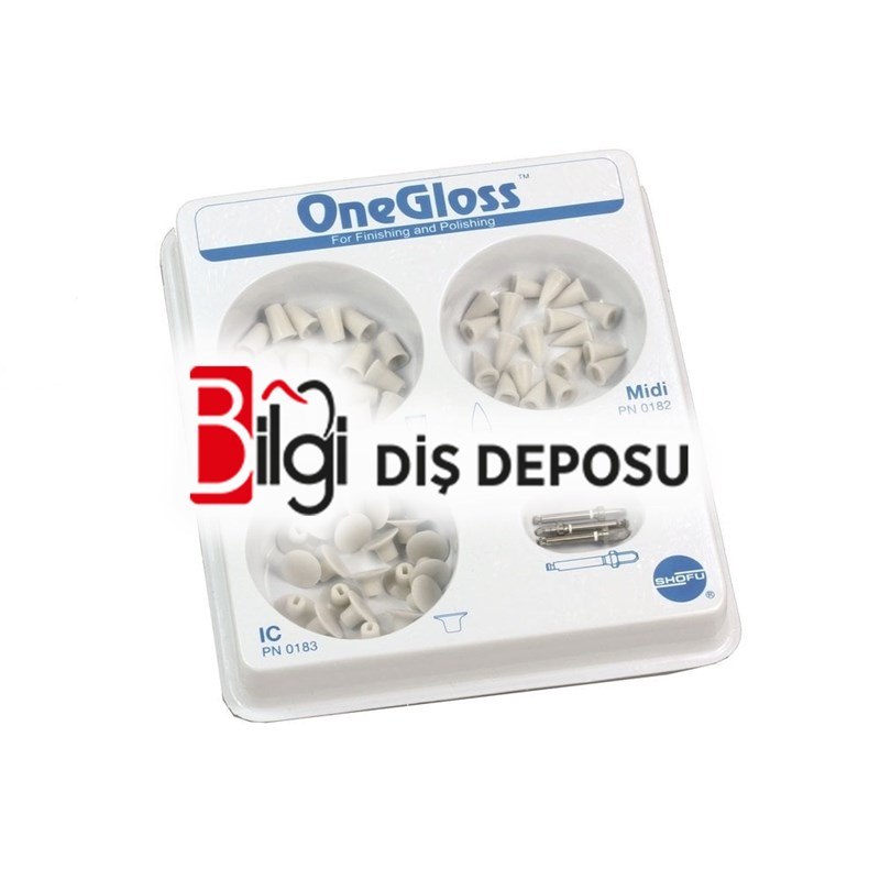 One Gloss Set - Tek Aşamalı Kompozit Cila Seti - Aluminyum Oksit İçerikli