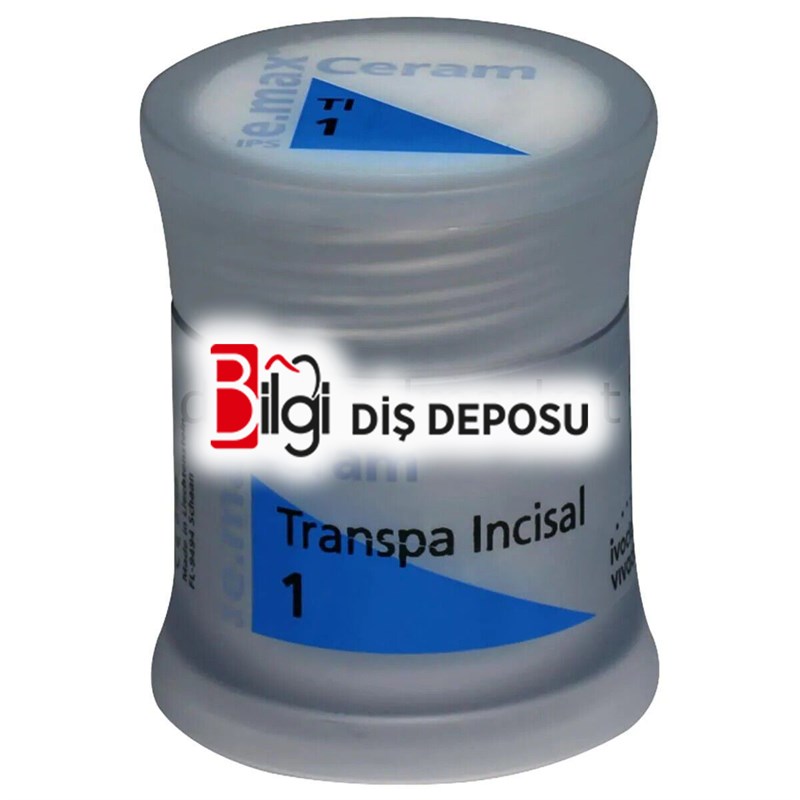 IPS e.max Ceram Transpa Incisal 20gr - Porselen Tozu