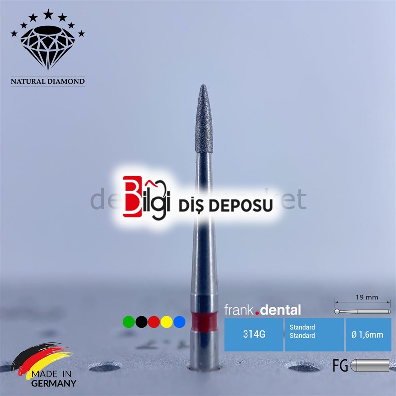 Doğal Elmas Frez - Aeratör 889 - 5 Adet