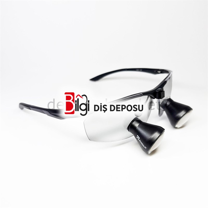 3.5x Büyütmeli Siyah Işıksız Spor Custom Loupe