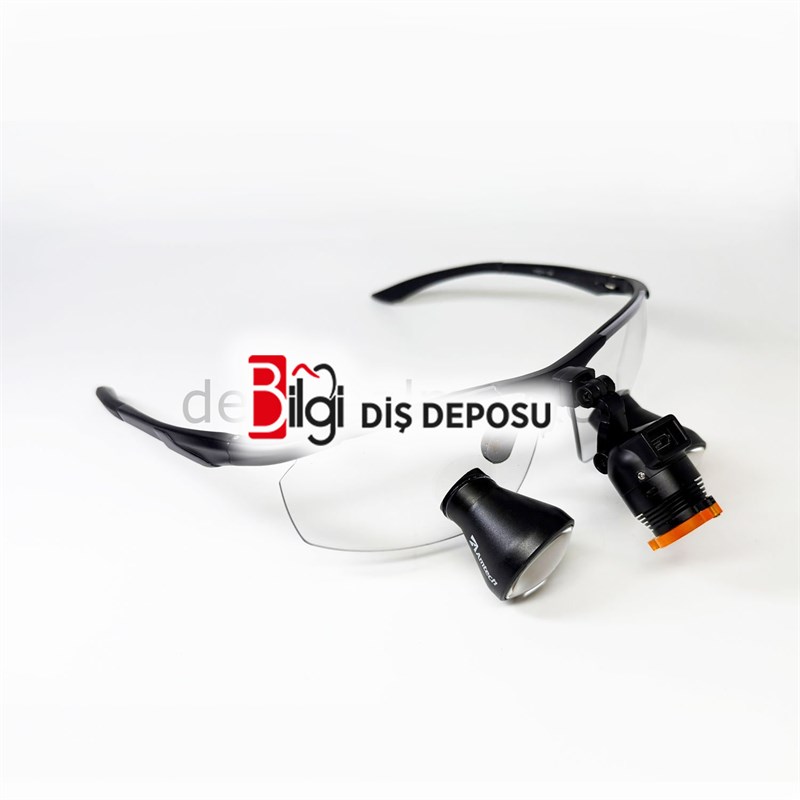 3.5x Büyütmeli Siyah Kablolu Işıklı Spor Custom Loupe