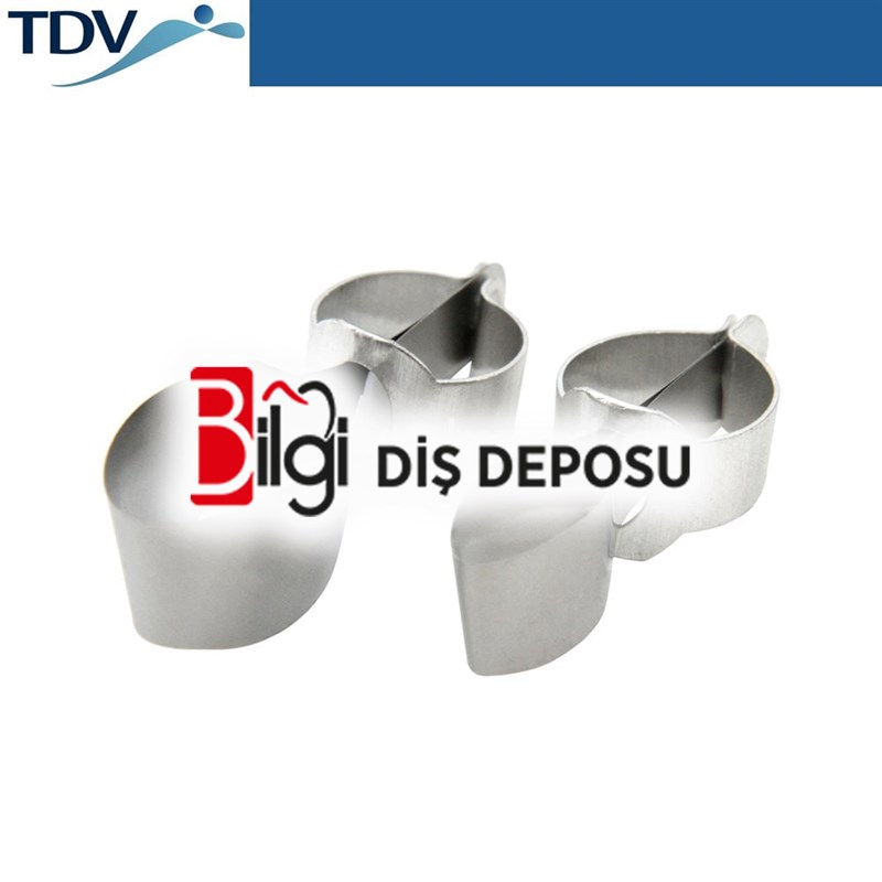 Transparan Klipsli Metal Matris Bandı