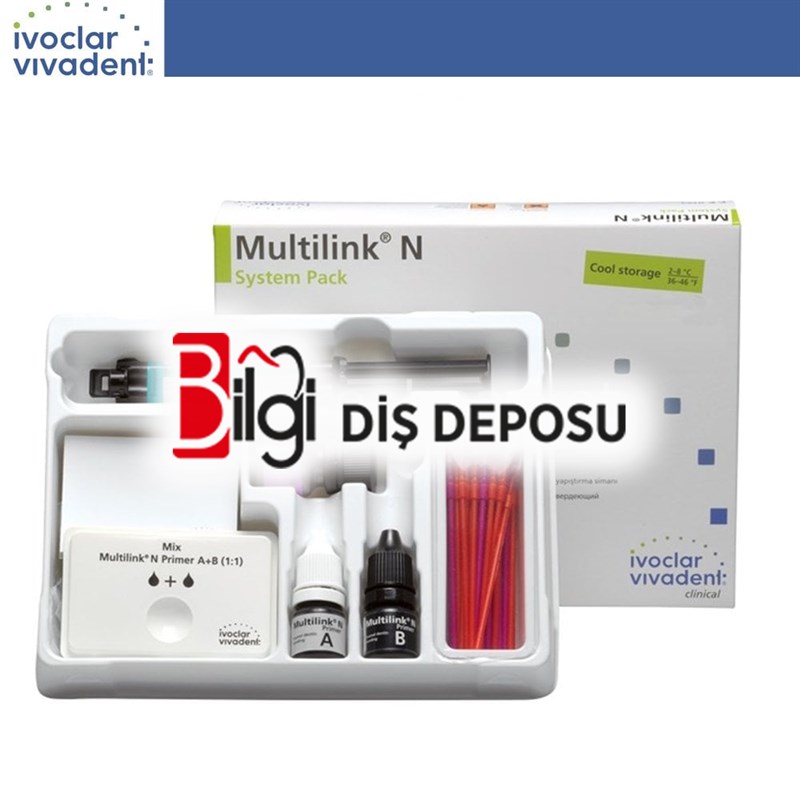 Multilink N System Pack Simanı Set - Adhesive Luting Siman