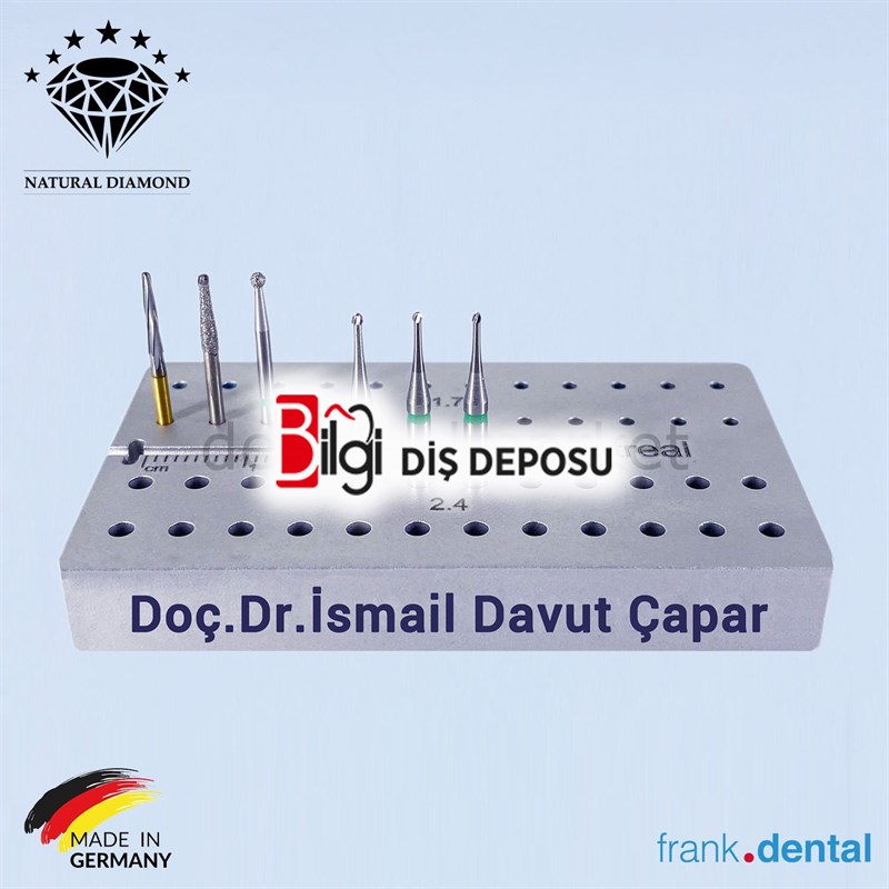 Doç.Dr.İsmail Davut Çapar Endodonti Frez Seti