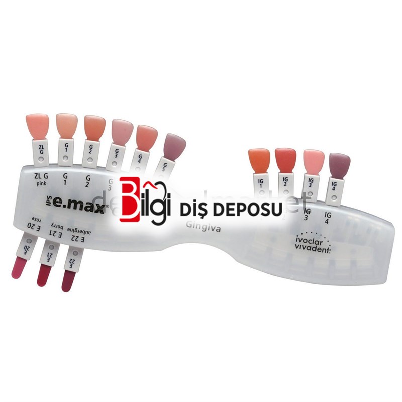 IPS e.max Ceram Shade Guide Skala