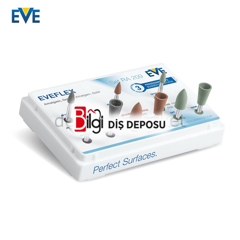 Eveflex Metal ve Amalgam Cila Lastik Seti - RA209