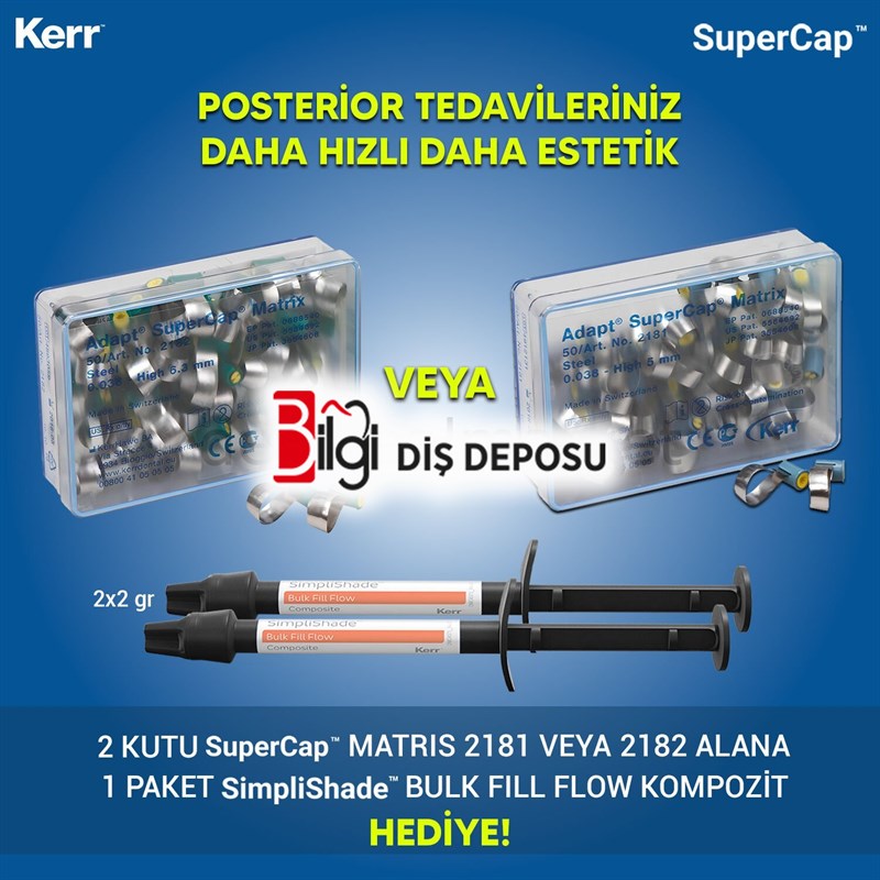 Hawe Supercap Matris Yedeği - SimpliShade Bulk Fill Flow Kampanya II