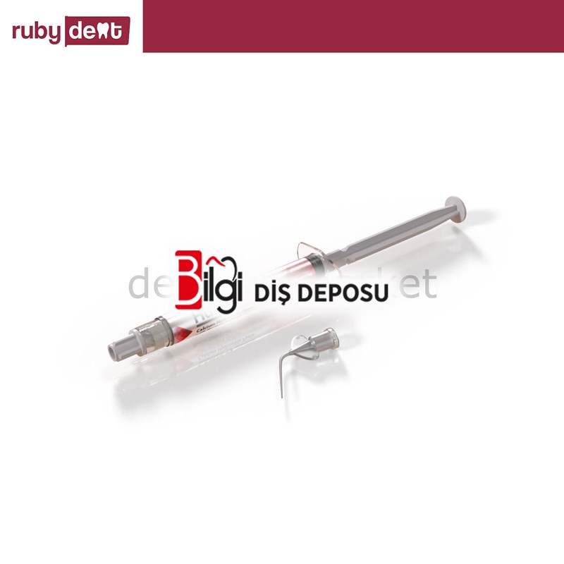 RubyCal Kalsiyum Hidroksit Paste Barium Sülfat 4x2 gr