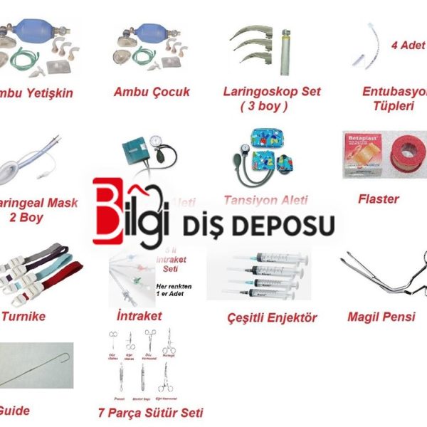 Dental Acil Müdahale Seti Standart