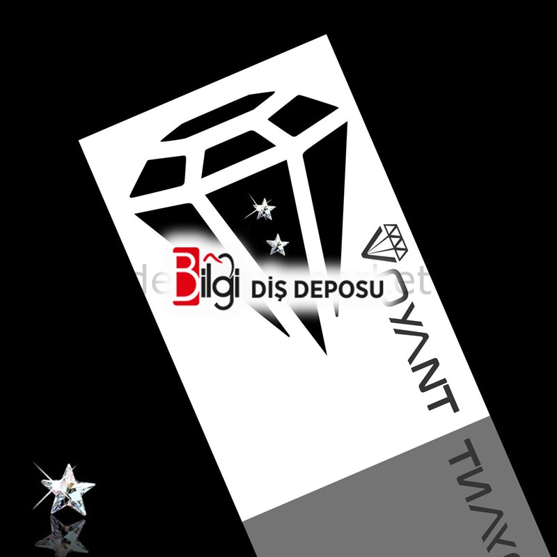 Voyant Natural Kristal Diş Mücevheri - Yıldız