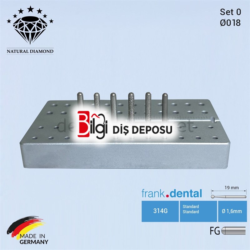 İntraoral Zirkon Frez Seti 6'lı - ZR0364