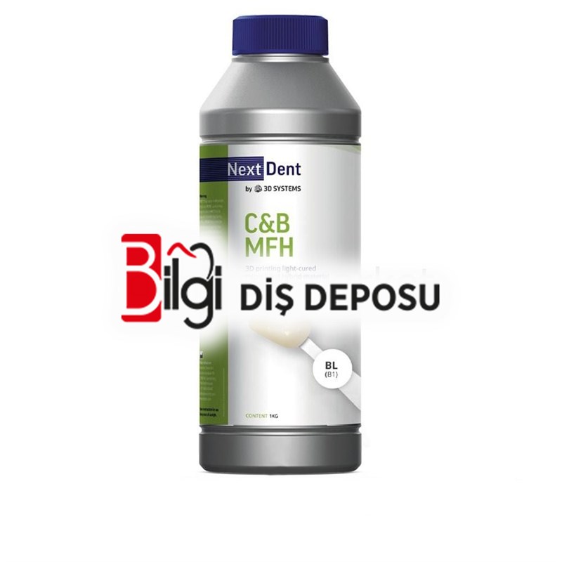 C&B MFH (Micro Filled Hybrid) 3D Reçine  - Geçici Reçinesi  1kg